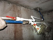 Врезка запорной арматуры, стояк отопления, кв.1,5,9 кухня,комната